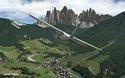 FSC scenario Dolomiti 3D X-Plane val di Funes